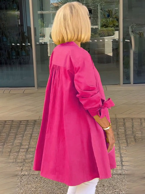 Janneke - Long Cotton Coat