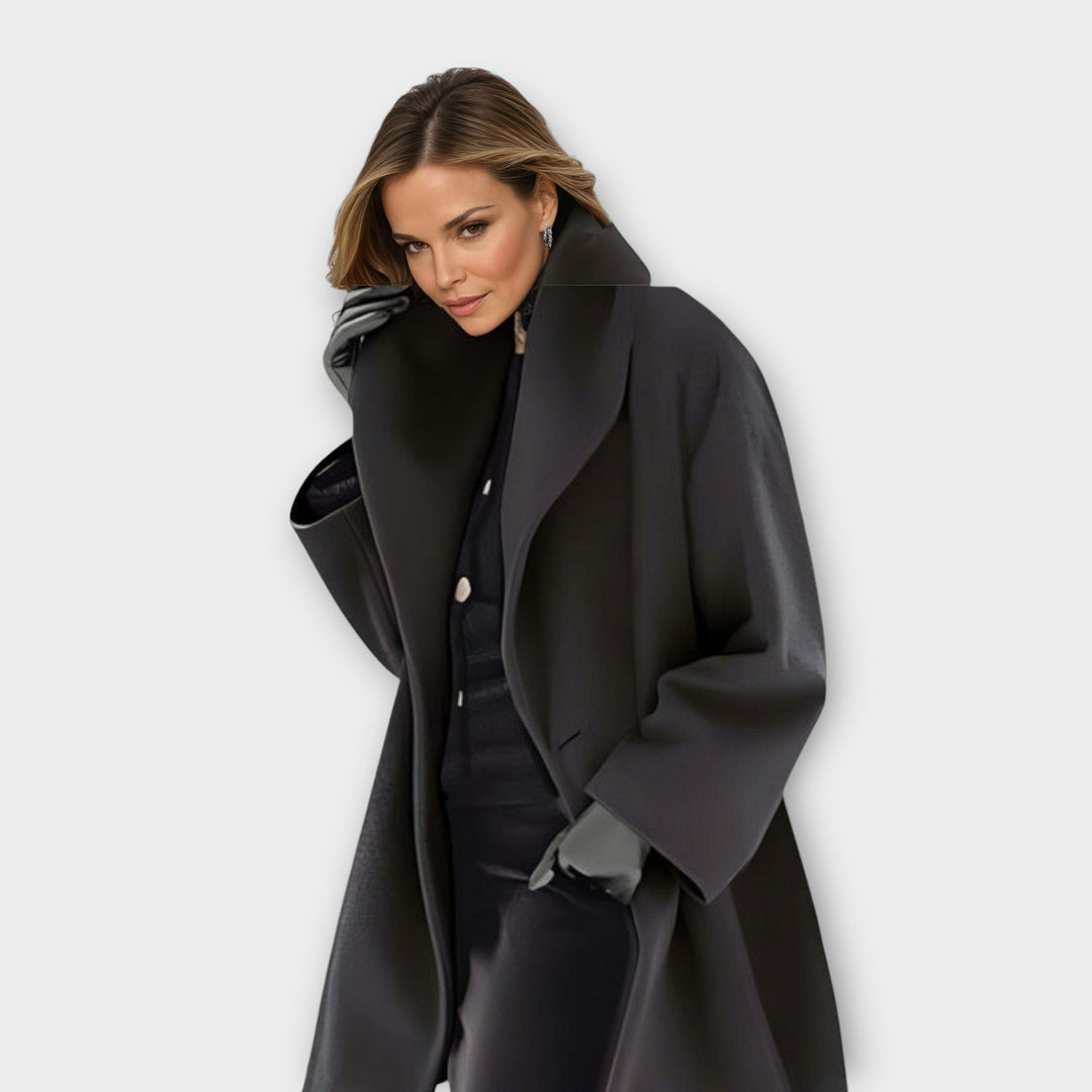 Jenny - Windproof wool coat