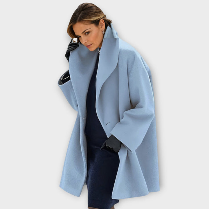 Jenny - Windproof wool coat