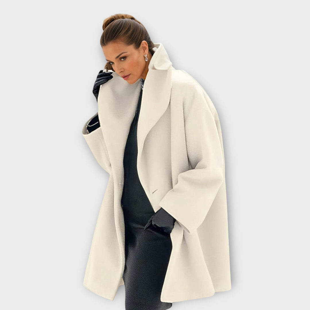 Jenny - Windproof wool coat