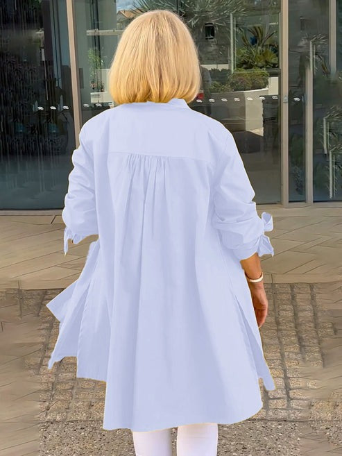 Janneke - Long Cotton Coat