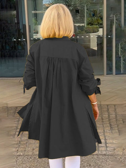 Janneke - Long Cotton Coat