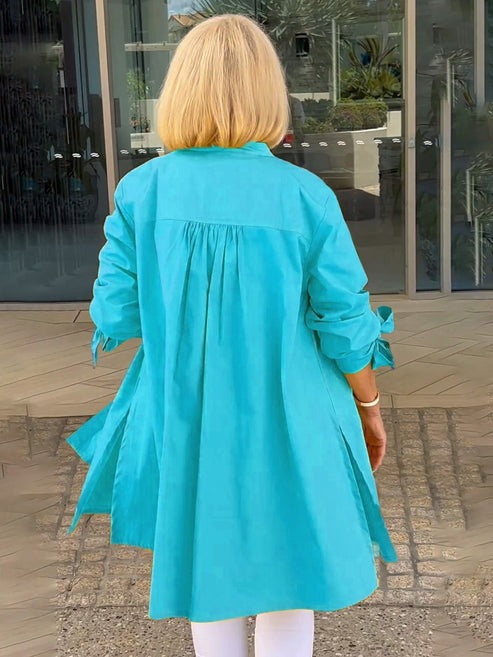 Janneke - Long Cotton Coat