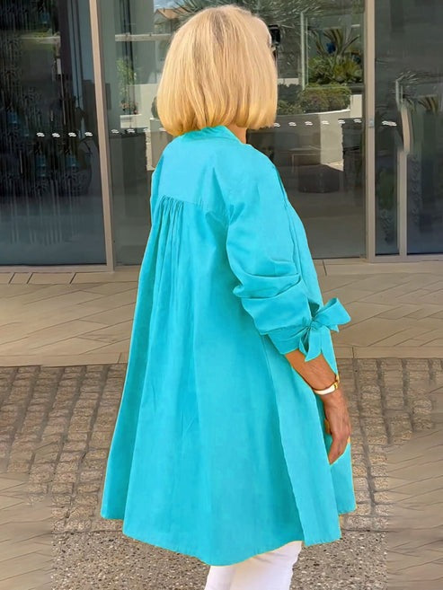 Janneke - Long Cotton Coat